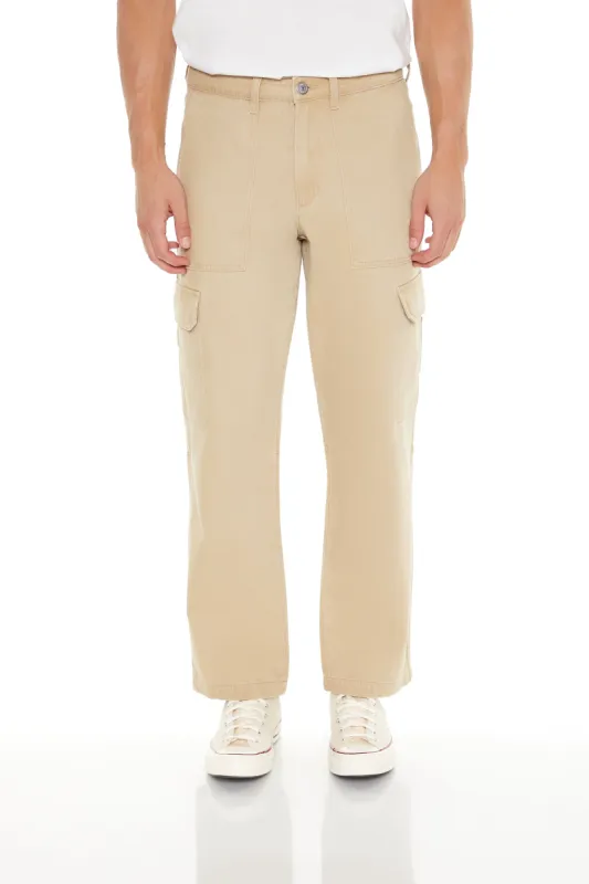 Mid-Rise Straight Cargo Pant sold by Urban Planet