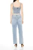 Studded High-Rise Straight Jeans sold by Urban Planet