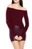 Cropped Off-the-Shoulder Sweater sold by Urban Planet