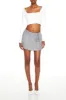Pleated Mock Wrap Mini Skirt sold by Urban Planet