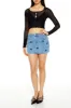 Minijupe en denim avec boucle sold by Urban Planet