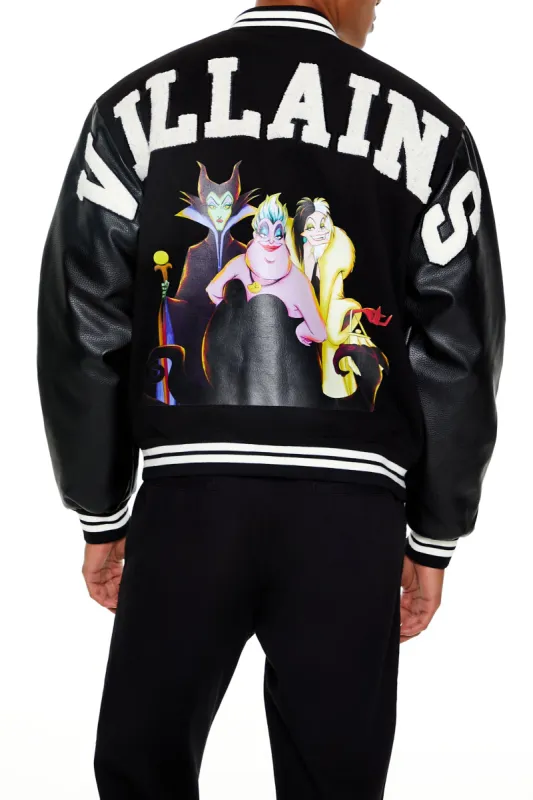 Disney Villains Letterman Varsity Jacket made by Forever 21