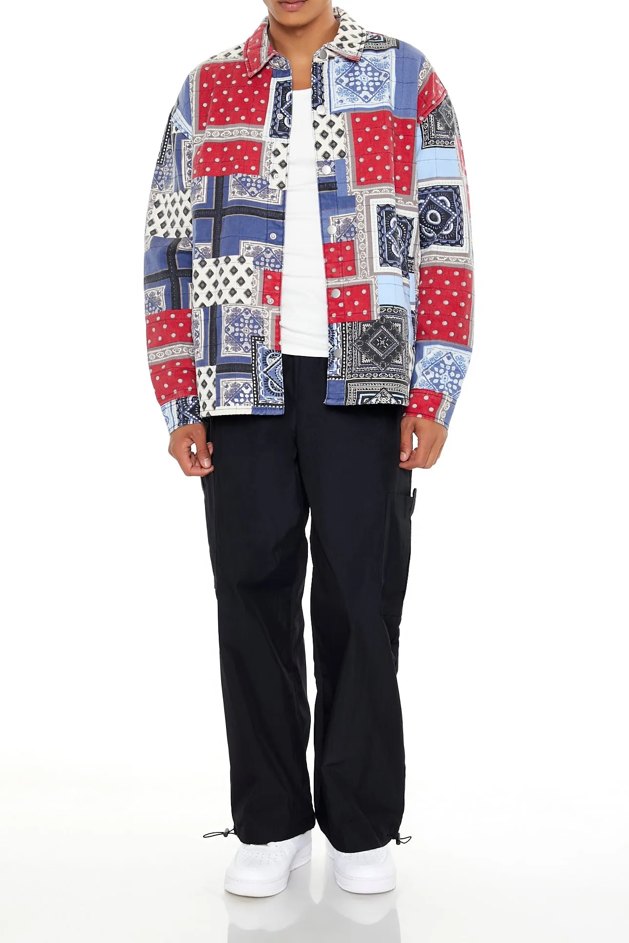 Patchwork Denim Jacket sold by Urban Planet product image thumbnail 3