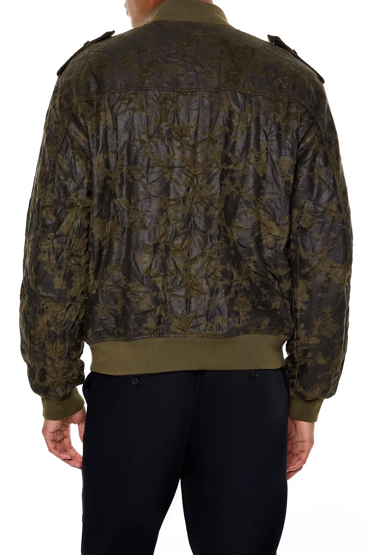 Blouson aviateur en similicuir délavé sold by Urban Planet product image thumbnail 2