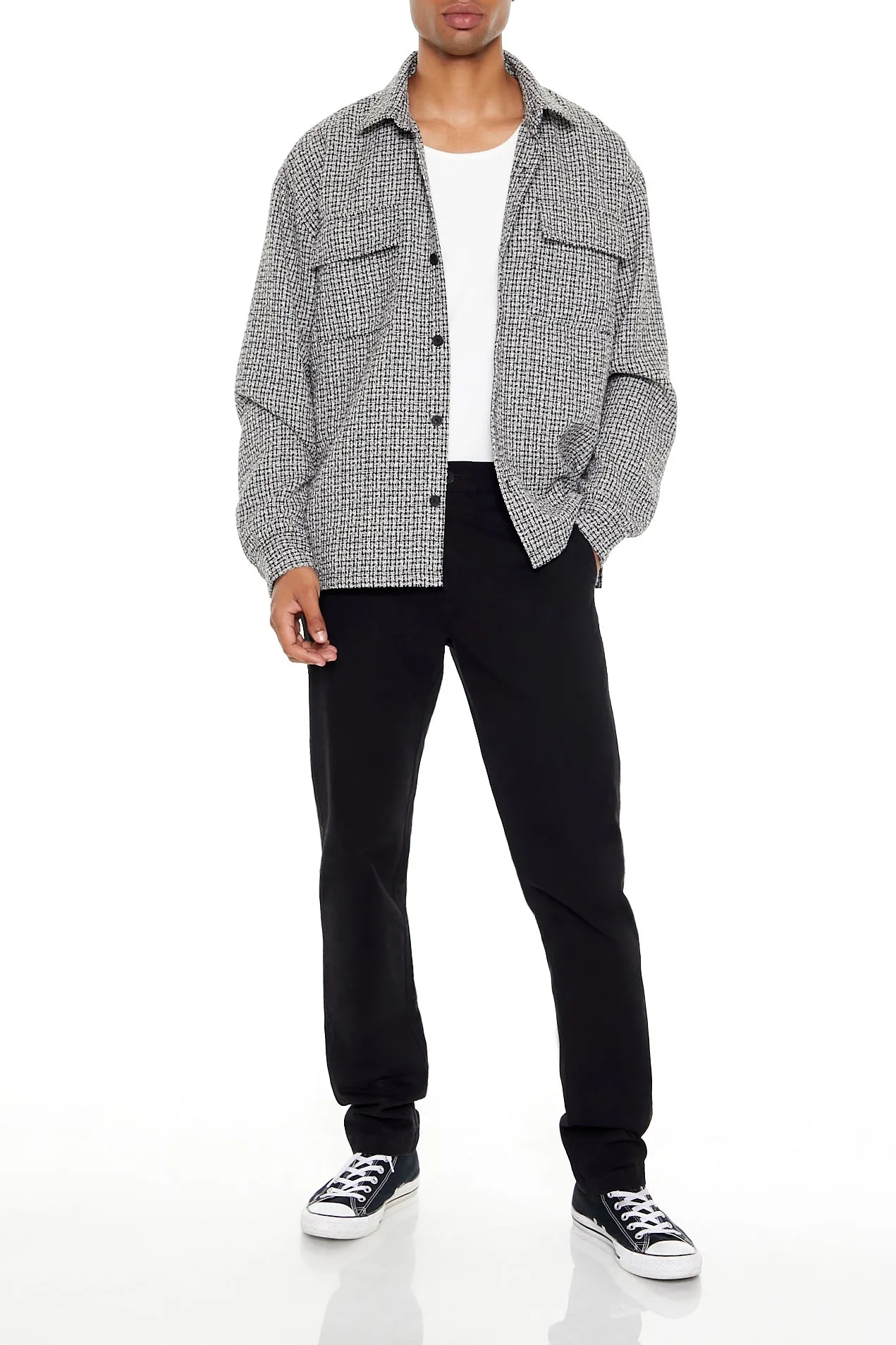 Chemisier texturé avec poche sold by Urban Planet product image thumbnail 4