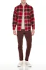Collared Plaid Flannel Shirt sold by Urban Planet