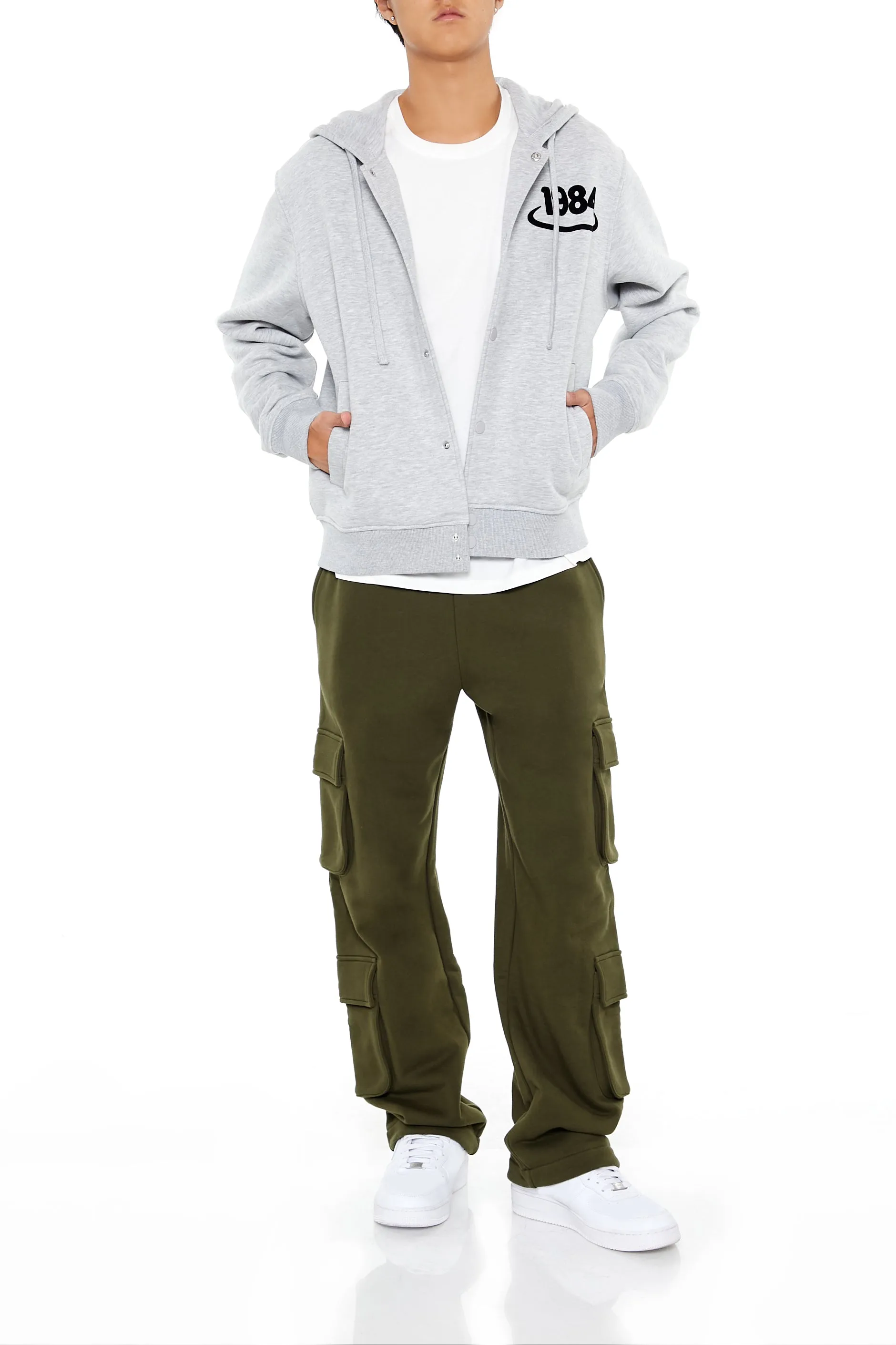 French Terry Cargo Pockets Jogger sold by Urban Planet product image thumbnail 5