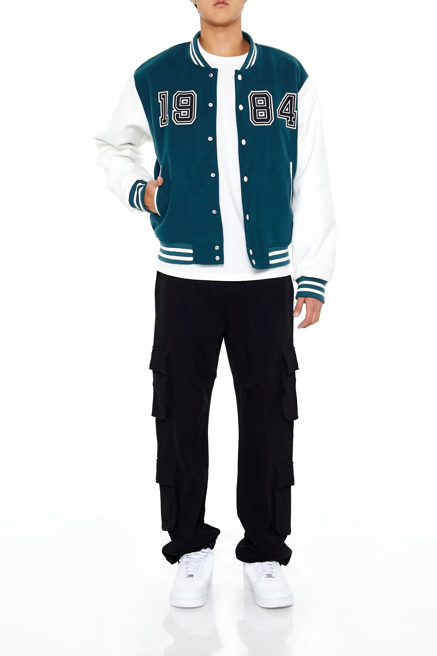 French Terry Cargo Pockets Jogger sold by Urban Planet product image thumbnail 2