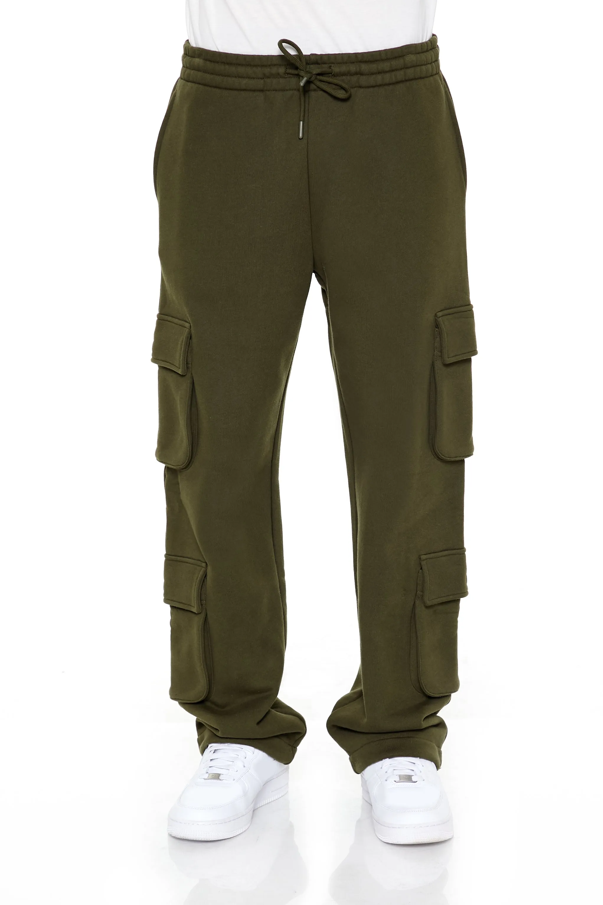 Jogger cargo en tissu bouclette avec poches sold by Urban Planet product image thumbnail 4