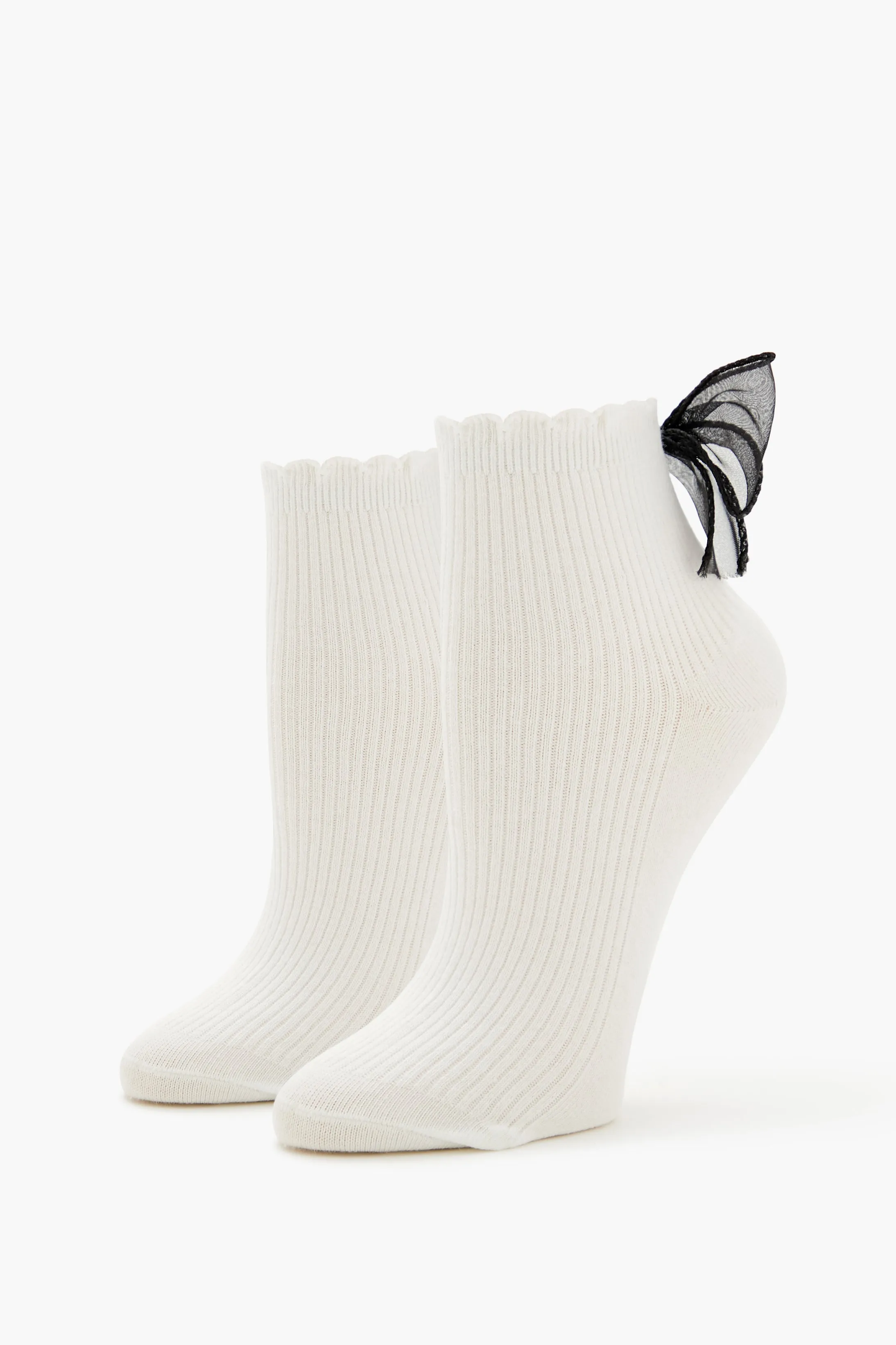 Bow Ribbon Ankle Socks sold by Urban Planet product image thumbnail 4