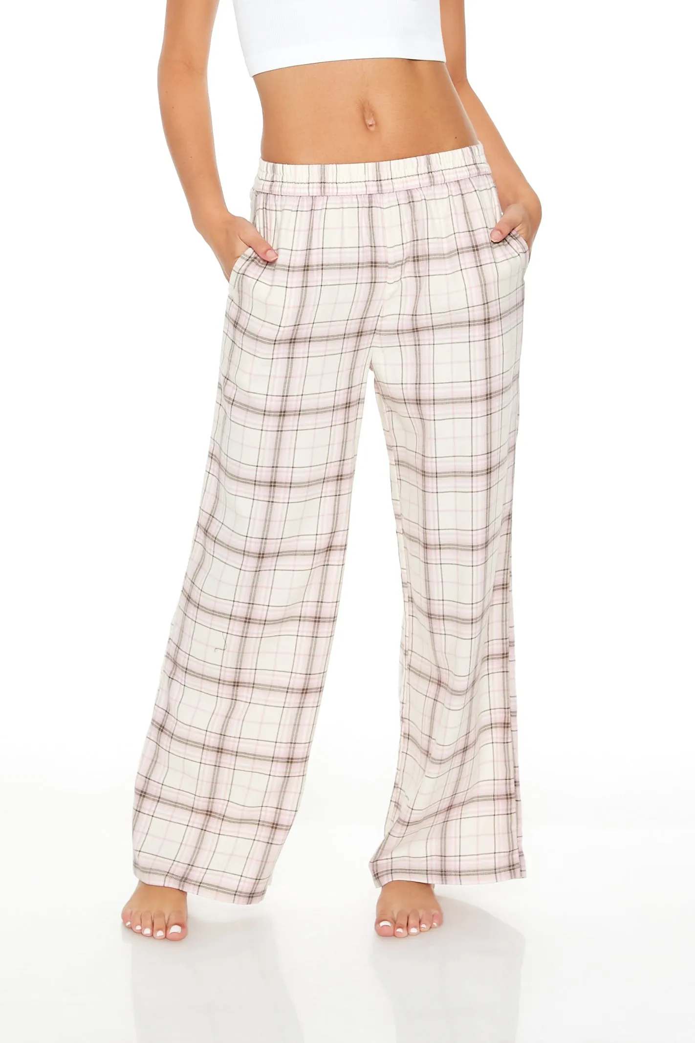 Plaid Flannel Pajama Pants sold by Urban Planet product image thumbnail 2