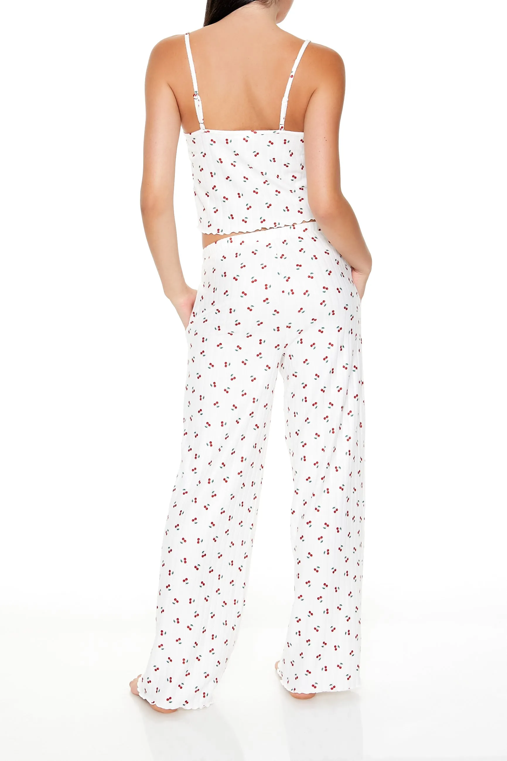 Pantalon de pyjama à imprimé Cerise sold by Urban Planet product image thumbnail 3