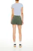Jupe-short plissée en velours côtelé sold by Urban Planet