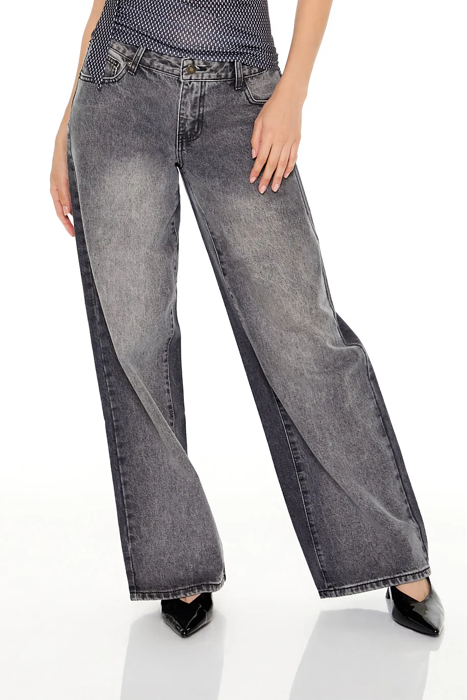 Stone Wash Low-Rise Baggy Jean sold by Urban Planet product image thumbnail 2