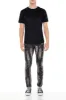 Frayed Cross Skinny Jeans sold by Urban Planet