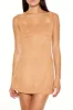 Minirobe corset en similisuède sold by Urban Planet