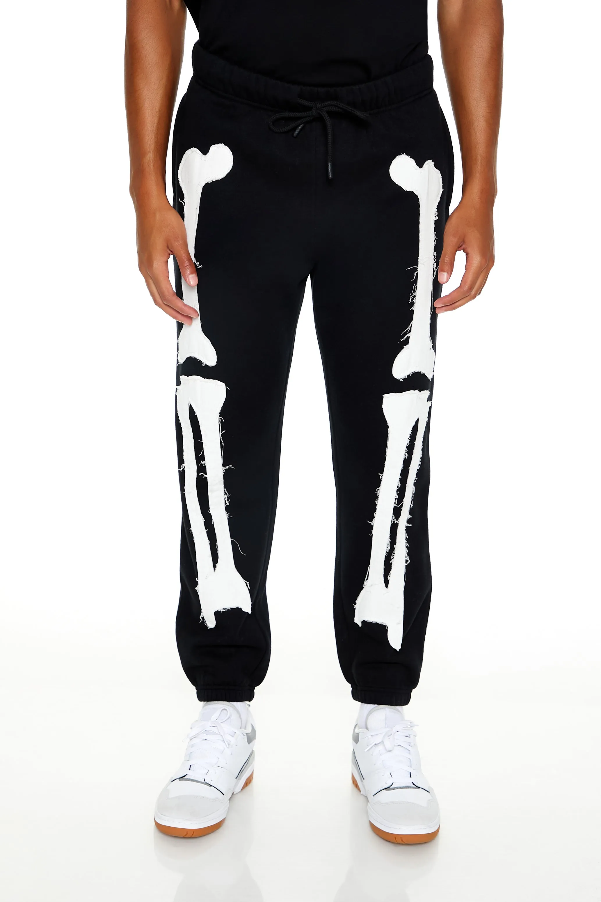 Jogger à imprimé Squelette avec surpiqûre sold by Urban Planet product image thumbnail 2