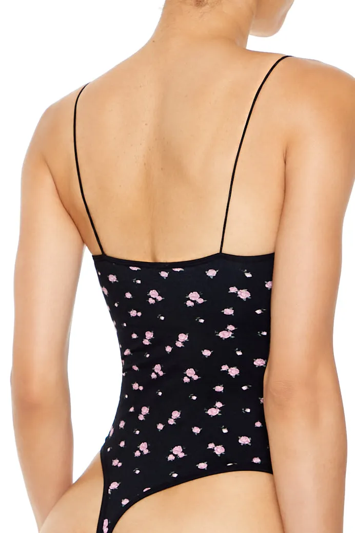 Maillot à imprimé Rose avec décolleté en coeur sold by Urban Planet product image thumbnail 3