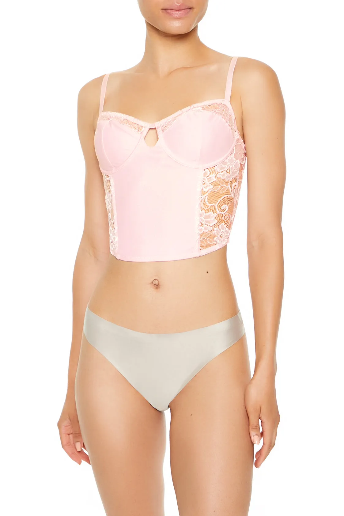 Corset en dentelle diaphane sold by Urban Planet