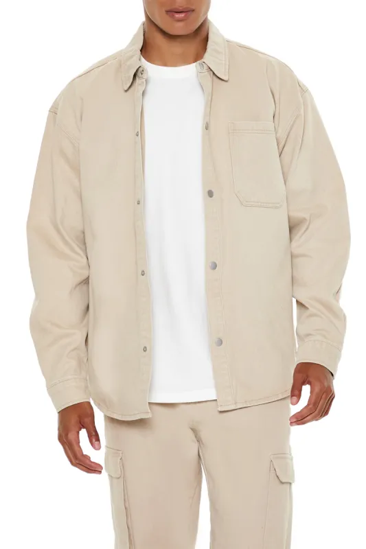 Collared Button Front Top sold by Urban Planet