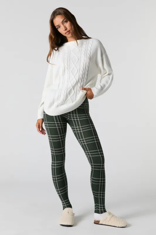 Printed Soft Fleece Legging sold by Urban Planet
