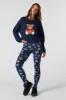 Legging en molleton doux avec imprimé sold by Urban Planet