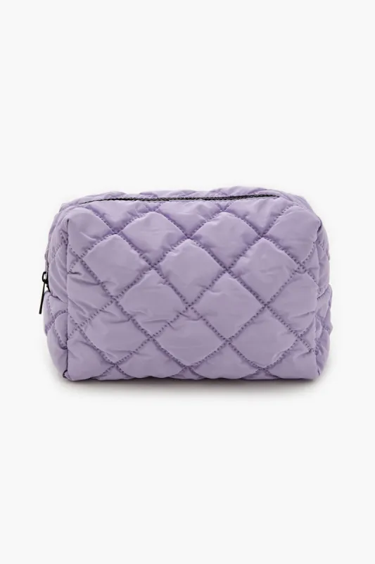 Quilted Makeup Bag sold by Urban Planet