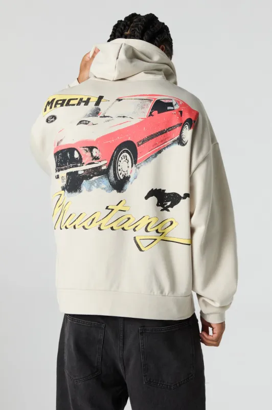 Ford Mustang Graphic Fleece Hoodie sold by Urban Planet