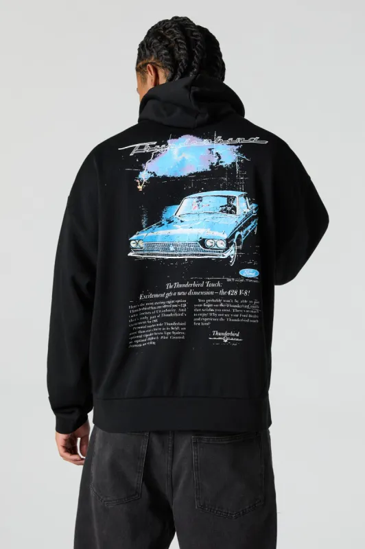 Ford Thunderbird Graphic Fleece Hoodie sold by Urban Planet