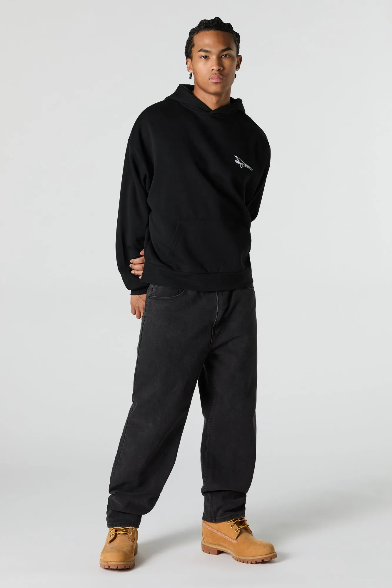 Ford Thunderbird Graphic Fleece Hoodie sold by Urban Planet product image thumbnail 3