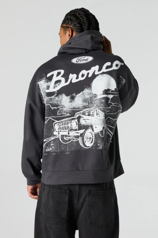 Haut à capuchon en molleton à imprimé Ford Bronco sold by Urban Planet