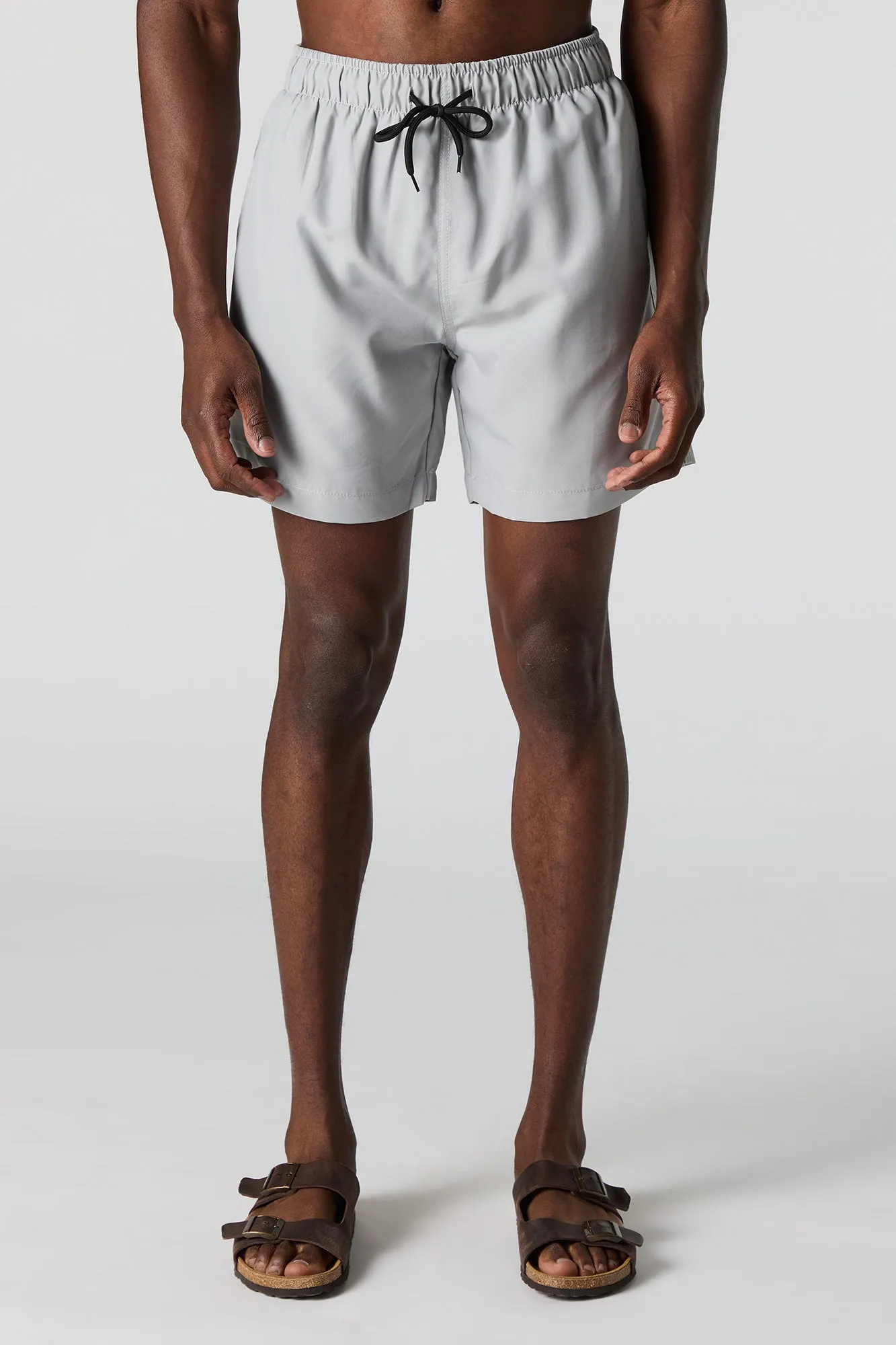 Solid Drawstring Swim Short sold by Urban Planet product image thumbnail 4