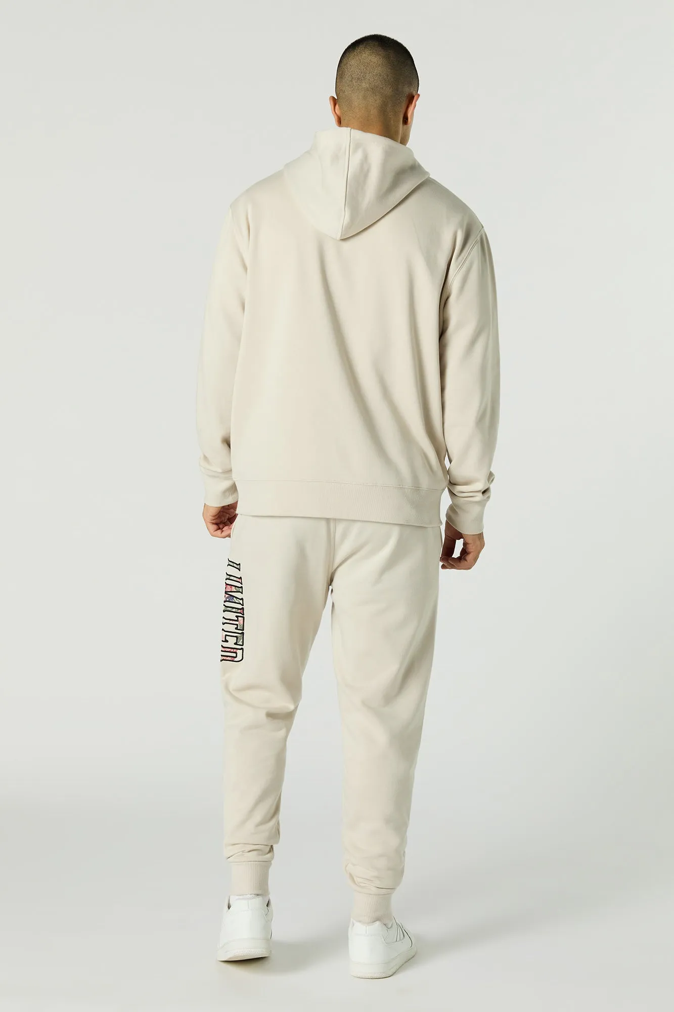 Limited Twill Embroidered Fleece Jogger sold by Urban Planet product image thumbnail 3