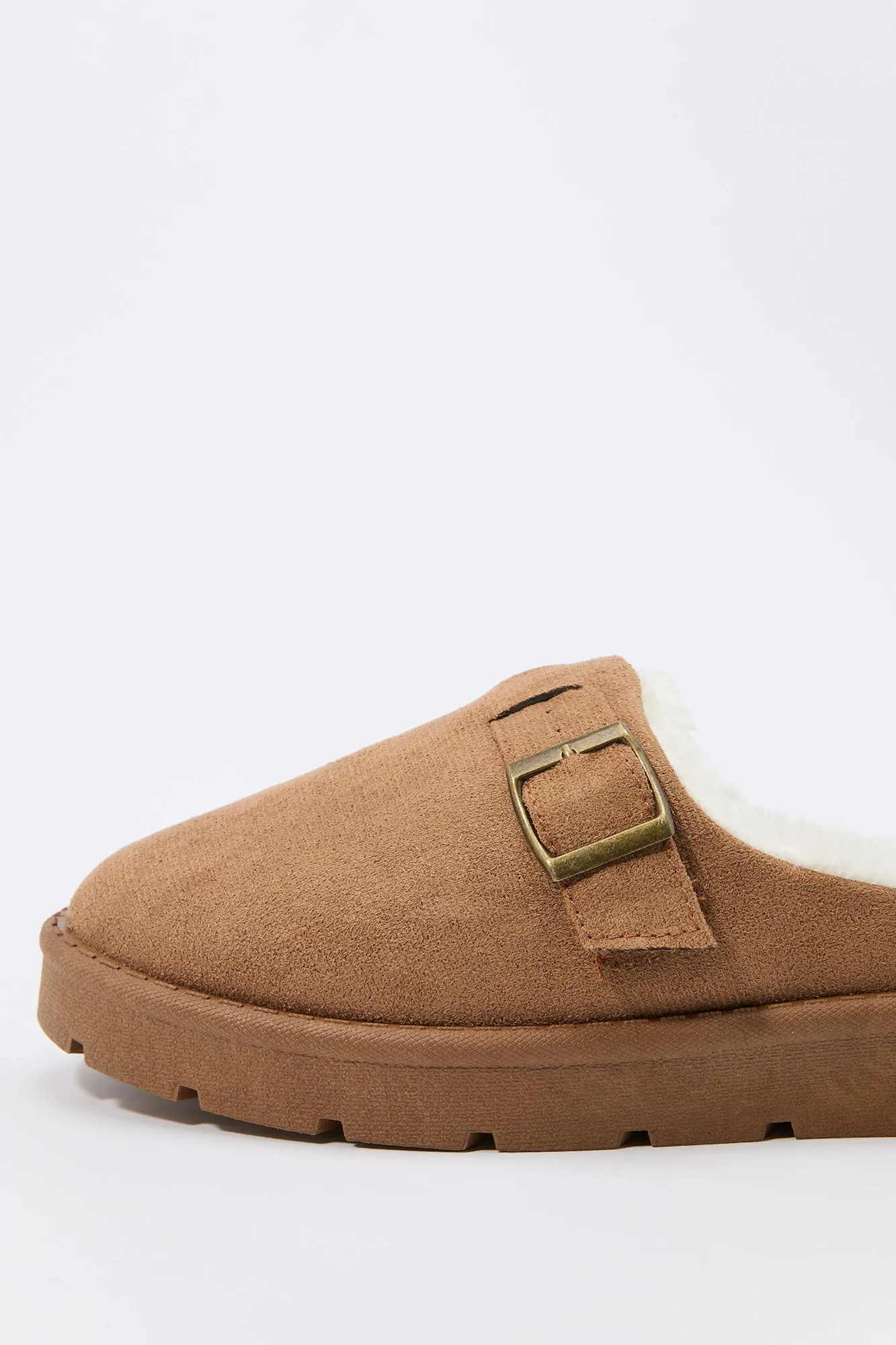 Pantoufles-bottines avec boucle doublées de similifourrure sold by Urban Planet product image thumbnail 4