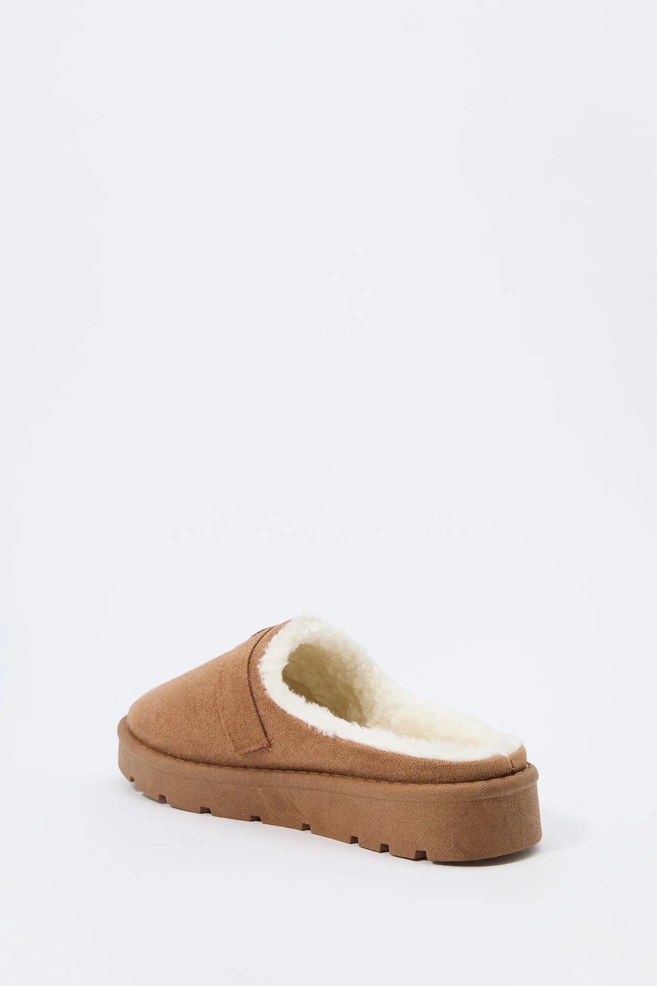 Pantoufles-bottines avec boucle doublées de similifourrure sold by Urban Planet product image thumbnail 3