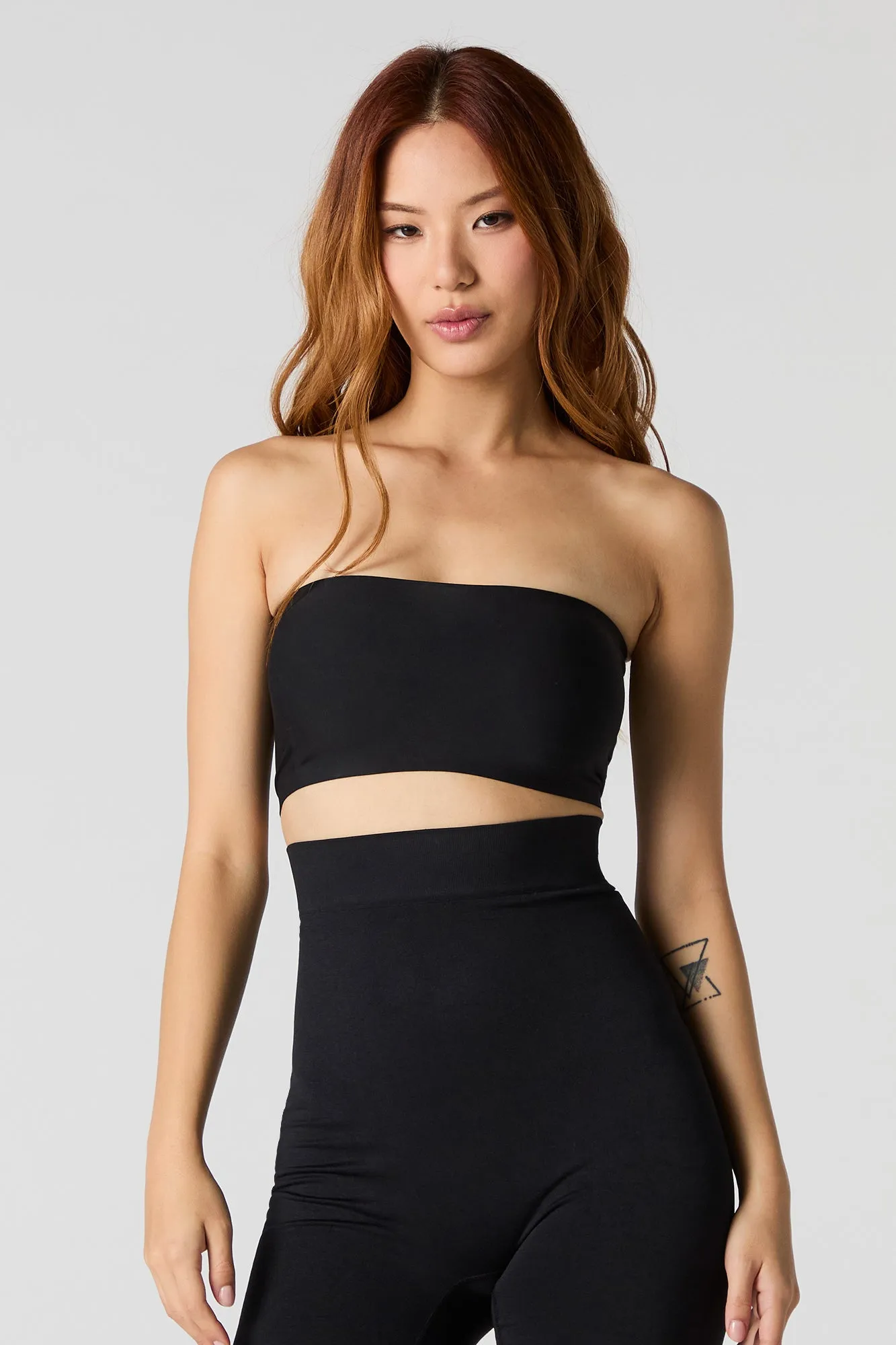 Bandeau avec soutien-gorge intégré invisible sans couture sold by Urban Planet product image thumbnail 4