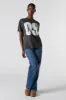 09 NYC Graphic Washed Boyfriend T-Shirt sold by Urban Planet