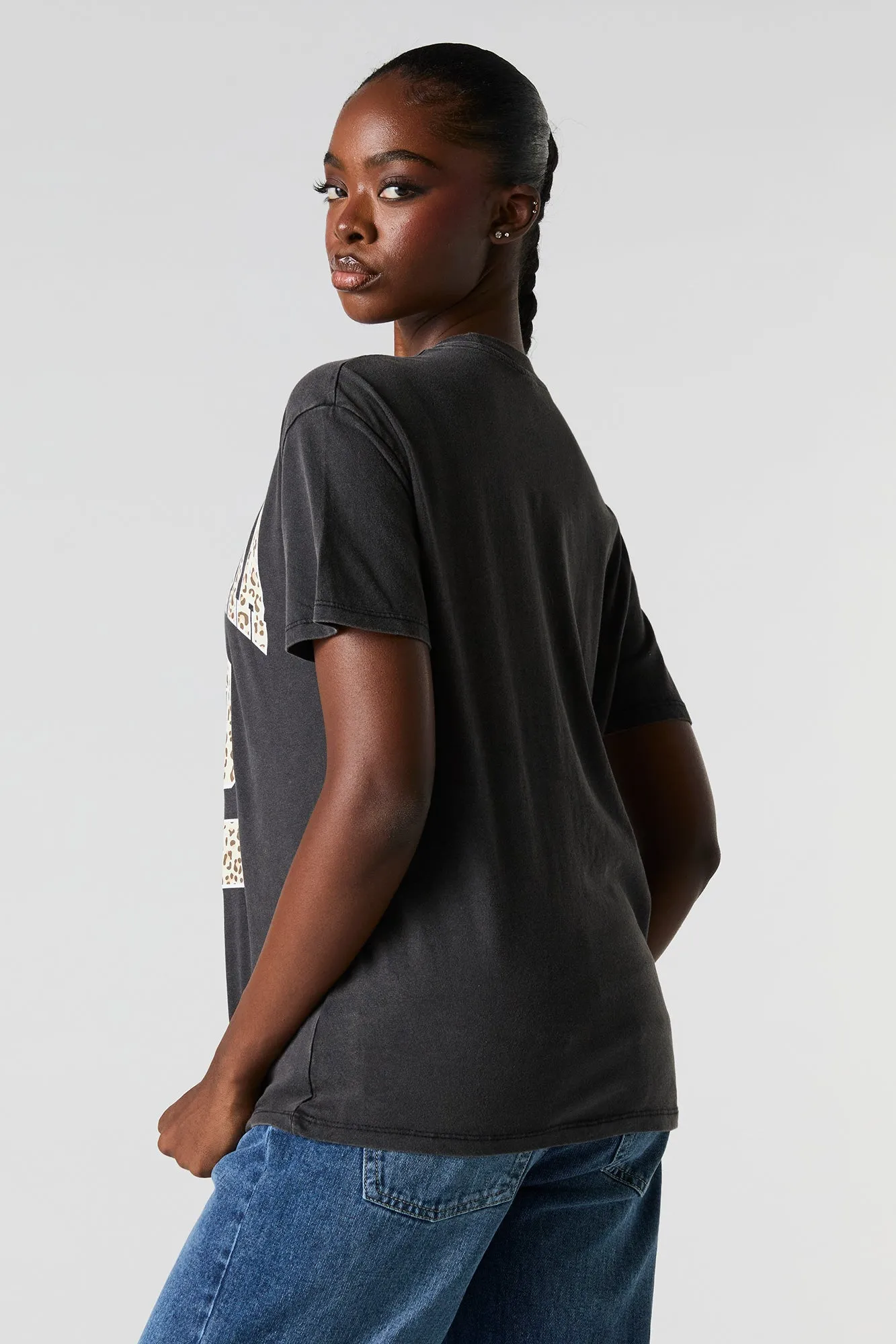 California 92 Graphic Washed Boyfriend T-Shirt sold by Urban Planet product image thumbnail 2