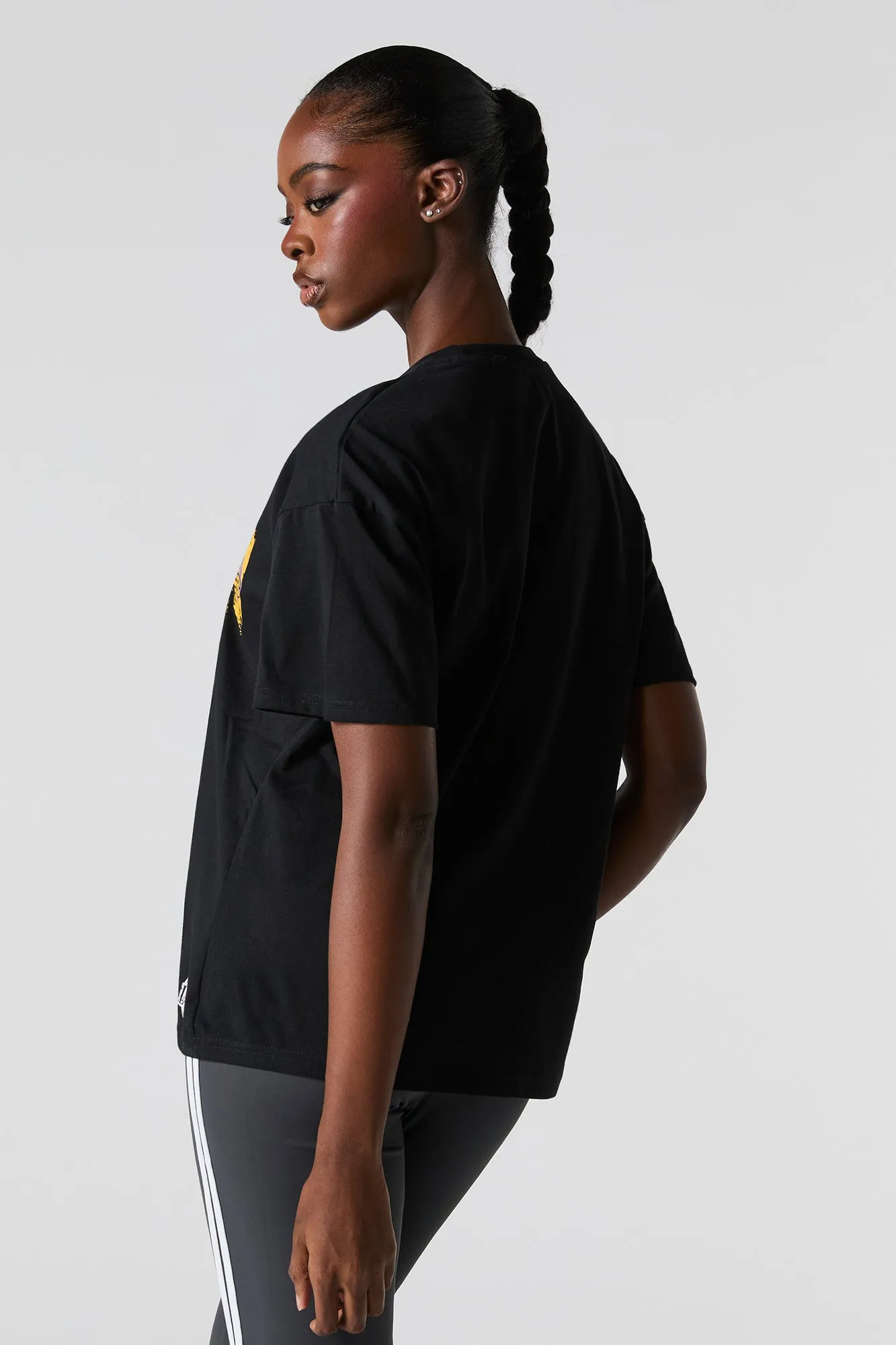 LA Lakers Graphic Boyfriend T-Shirt sold by Urban Planet product image thumbnail 2