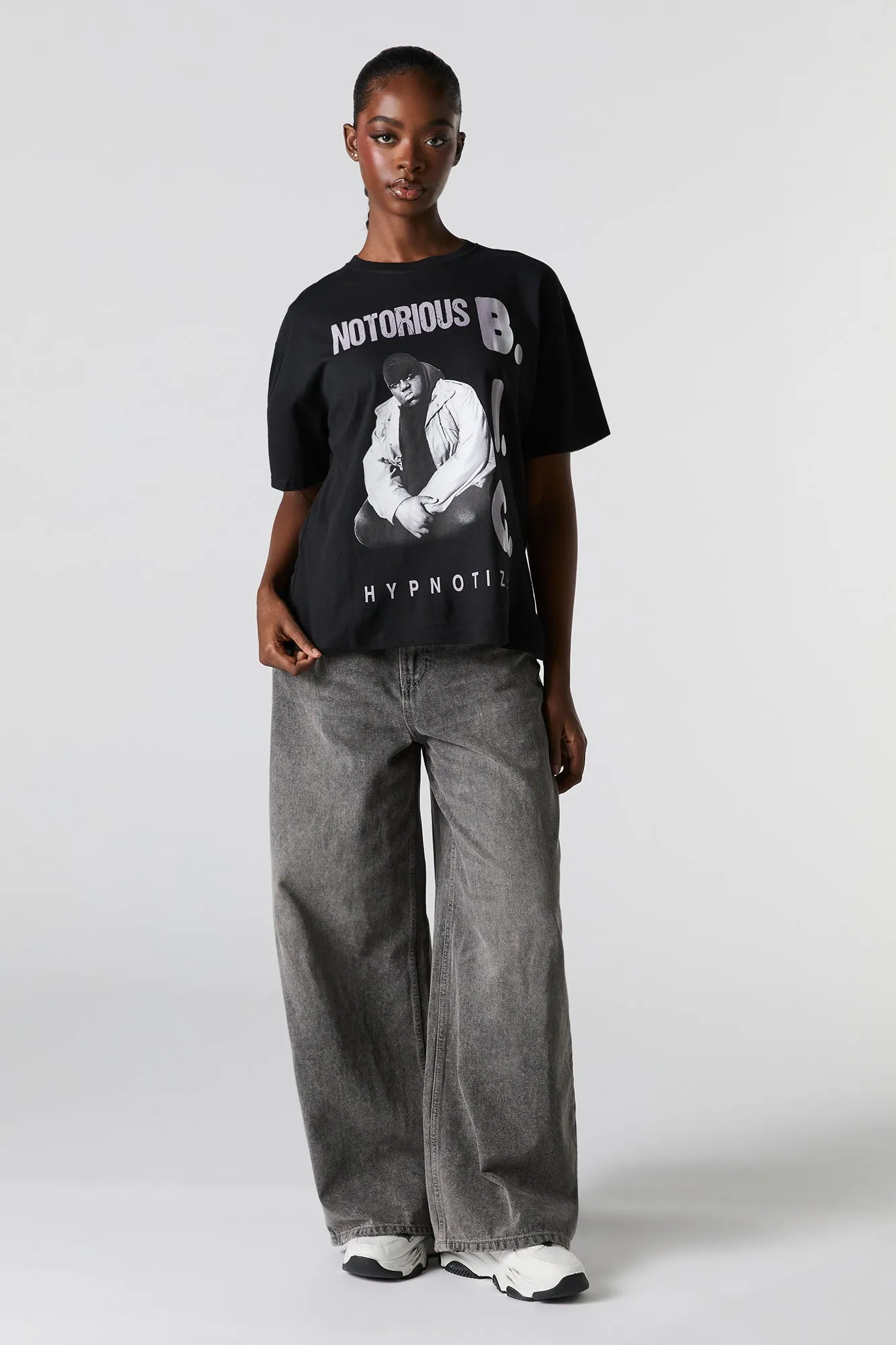 Notorious B.I.G. Graphic Boyfriend T-Shirt sold by Urban Planet product image thumbnail 3