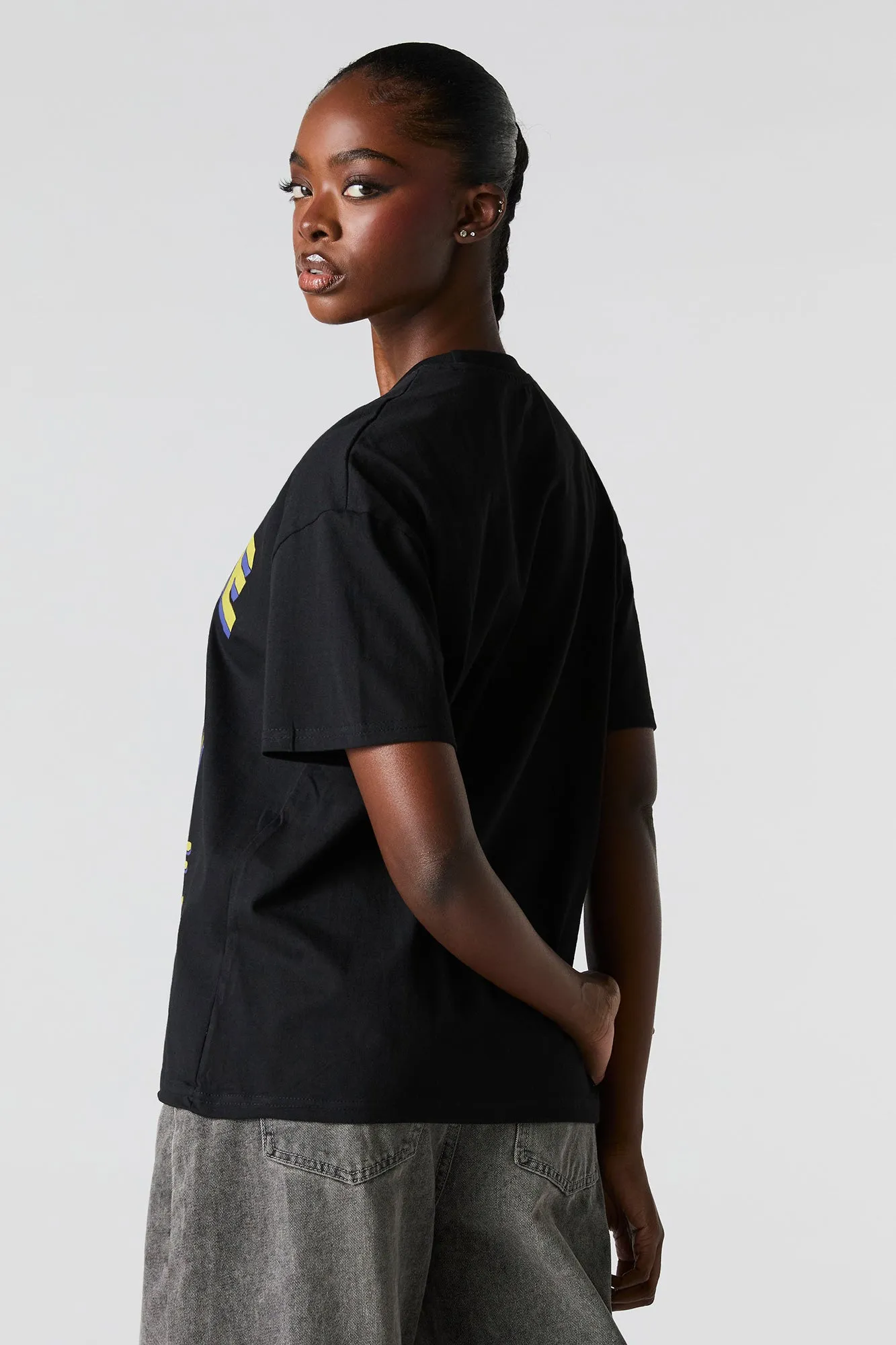 T-shirt de coupe garçonne à imprimé Biggie sold by Urban Planet product image thumbnail 2