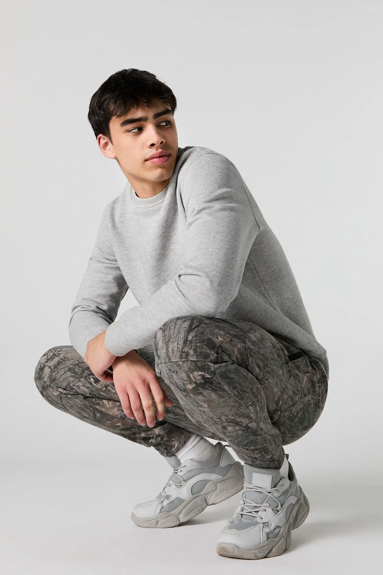 Zip Pocket Fleece Jogger sold by Urban Planet