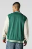Blouson de style universitaire en molleton avec imprimé City sold by Urban Planet