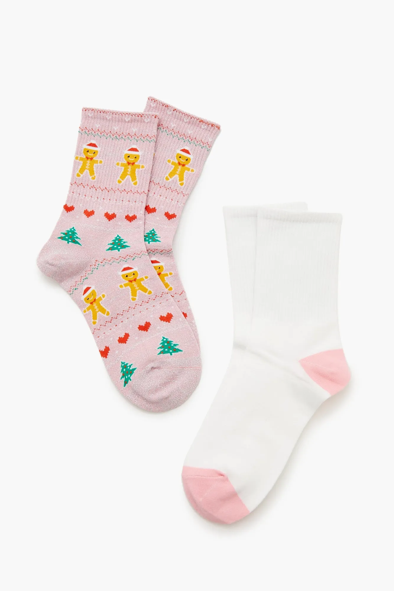 Gingerbread Crew Socks (2 Pack) sold by Urban Planet product image thumbnail 2