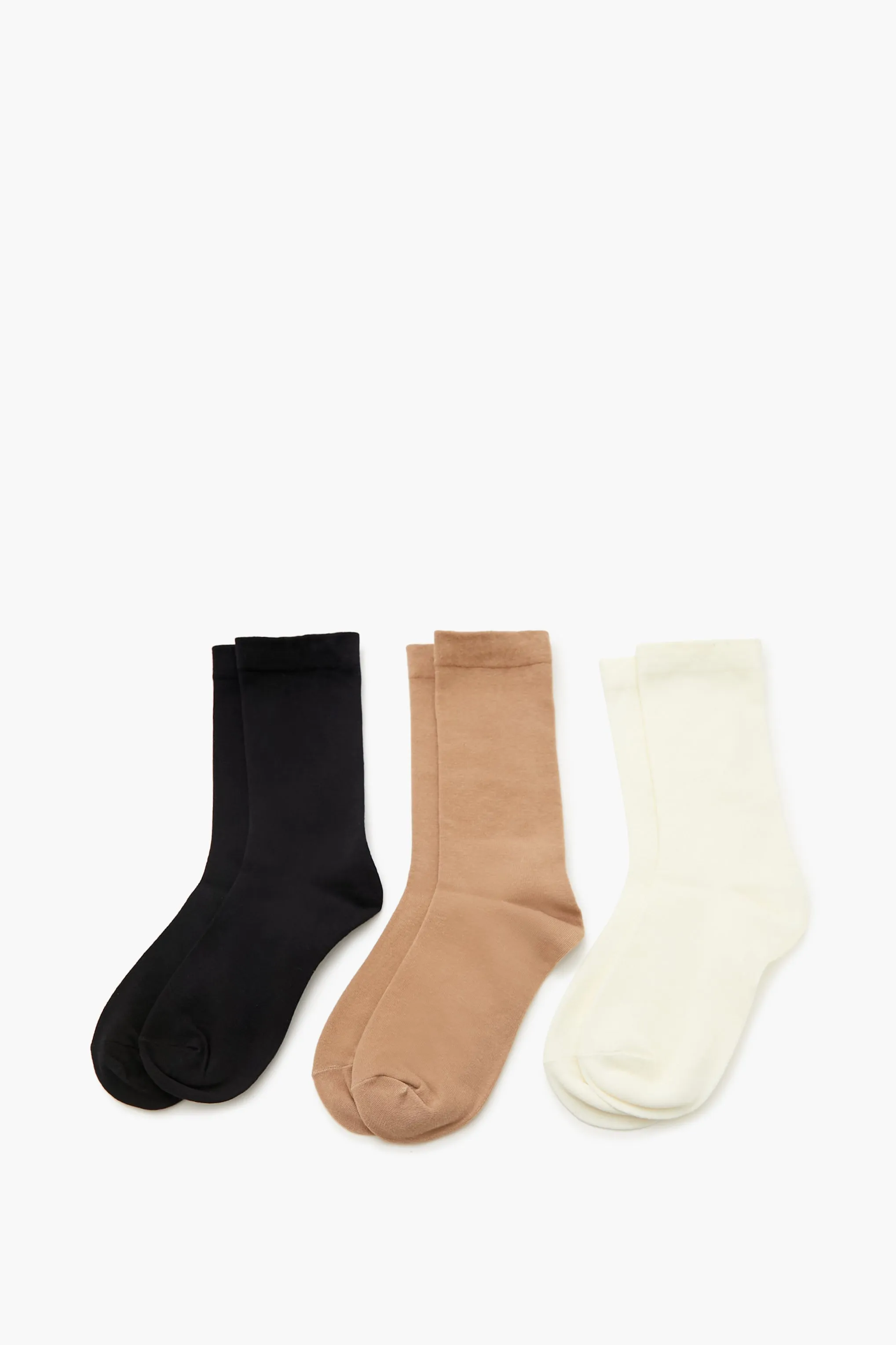 Cotton Blend Crew Socks (3 Pack) sold by Urban Planet product image thumbnail 2
