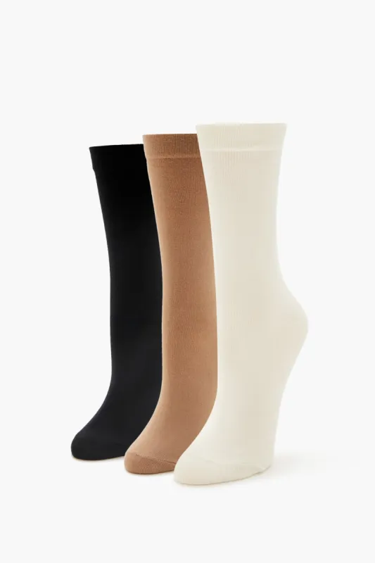Socquettes en mélange de coton (3 paires) sold by Urban Planet