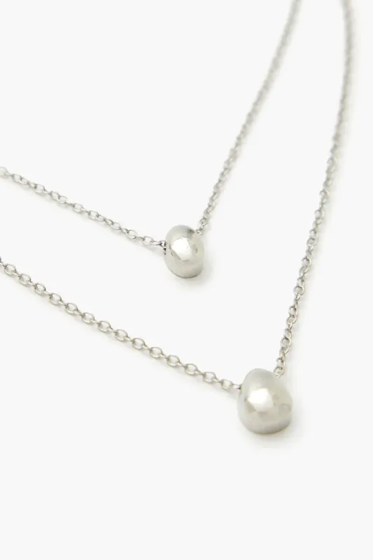 Layered Round Pendant Necklace sold by Urban Planet