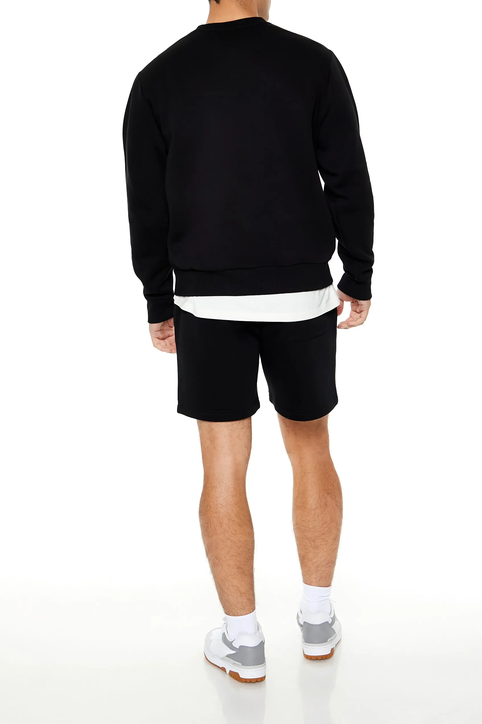 Short mi-taille en molleton avec taille coulissante sold by Urban Planet product image thumbnail 3