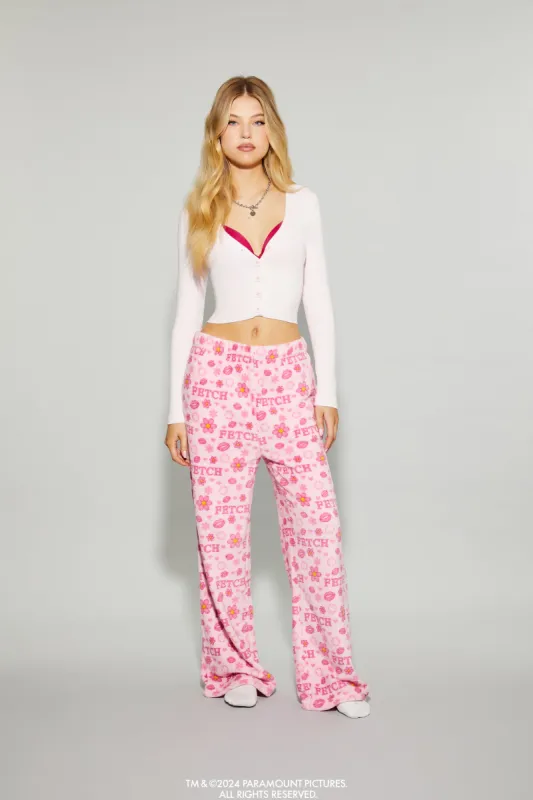 Ensemble de pyjama en peluche à imprimé Mean Girls sold by Urban Planet