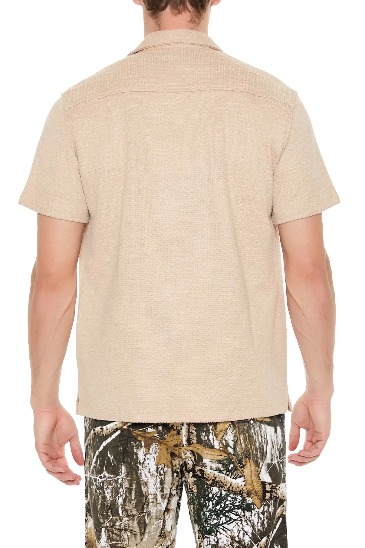 Haut boutonné texturé avec col sold by Urban Planet product image thumbnail 2